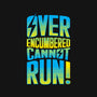 Overencumbered Cannot Run-None-Stretched-Canvas-rocketman_art