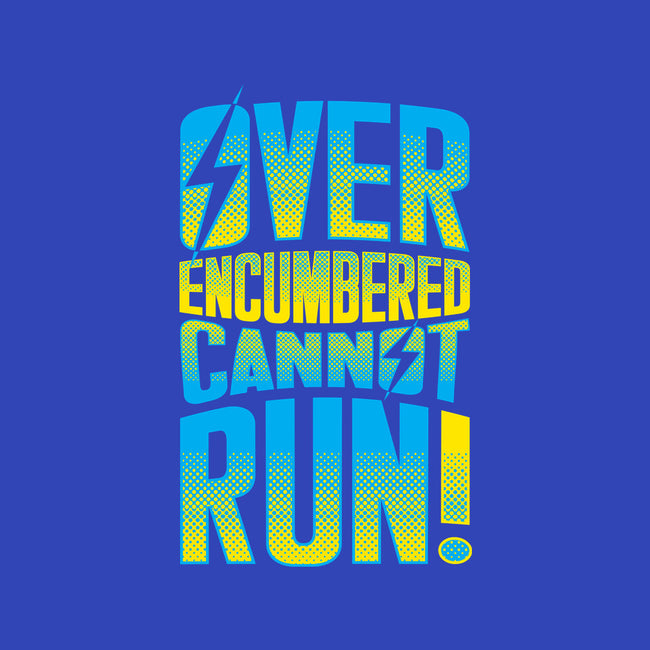 Overencumbered Cannot Run-None-Stretched-Canvas-rocketman_art