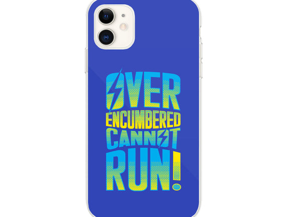 Overencumbered Cannot Run