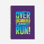 Overencumbered Cannot Run-None-Dot Grid-Notebook-rocketman_art