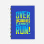 Overencumbered Cannot Run-None-Dot Grid-Notebook-rocketman_art