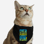 Overencumbered Cannot Run-Cat-Adjustable-Pet Collar-rocketman_art