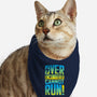 Overencumbered Cannot Run-Cat-Bandana-Pet Collar-rocketman_art