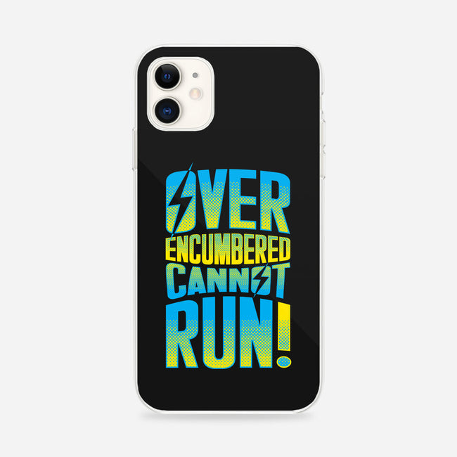 Overencumbered Cannot Run-iPhone-Snap-Phone Case-rocketman_art