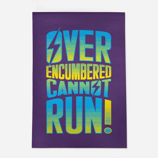 Overencumbered Cannot Run-None-Outdoor-Rug-rocketman_art