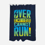 Overencumbered Cannot Run-None-Polyester-Shower Curtain-rocketman_art
