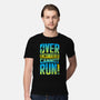 Overencumbered Cannot Run-Mens-Premium-Tee-rocketman_art