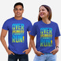 Overencumbered Cannot Run-Unisex-Basic-Tee-rocketman_art