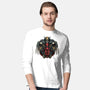 Double Trouble-Mens-Long Sleeved-Tee-glitchygorilla