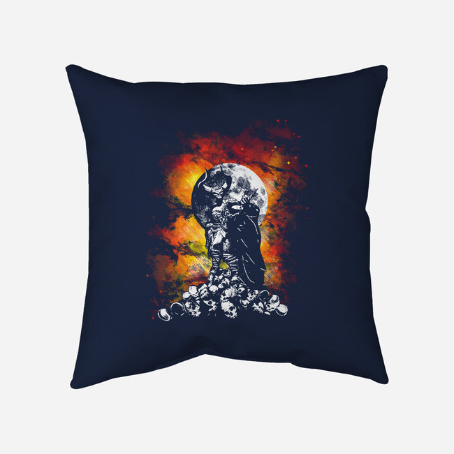 Lord Darkness-None-Removable Cover-Throw Pillow-dalethesk8er