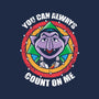 You Can Count On Me-None-Removable Cover-Throw Pillow-turborat14