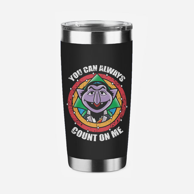 You Can Count On Me-None-Stainless Steel Tumbler-Drinkware-turborat14