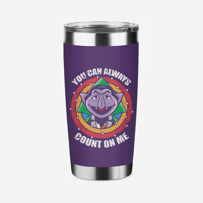 You Can Count On Me-None-Stainless Steel Tumbler-Drinkware-turborat14