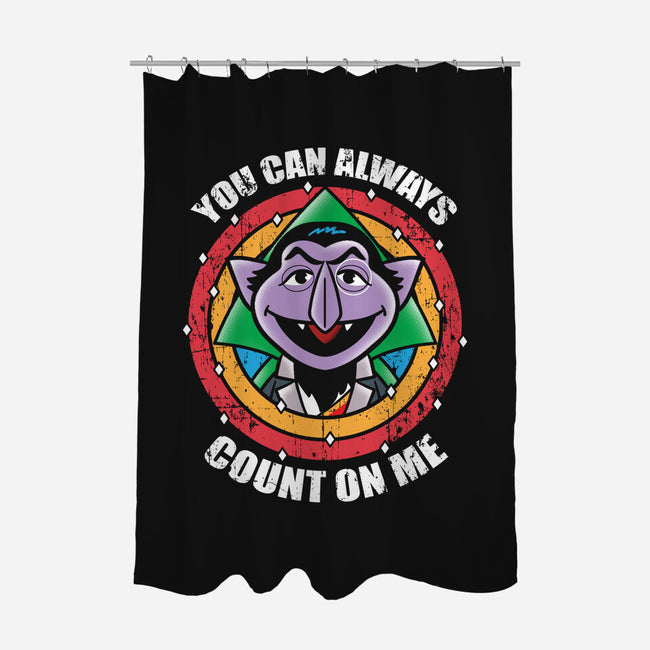 You Can Count On Me-None-Polyester-Shower Curtain-turborat14