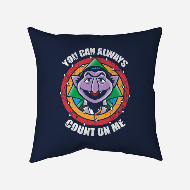 You Can Count On Me-None-Non-Removable Cover w Insert-Throw Pillow-turborat14