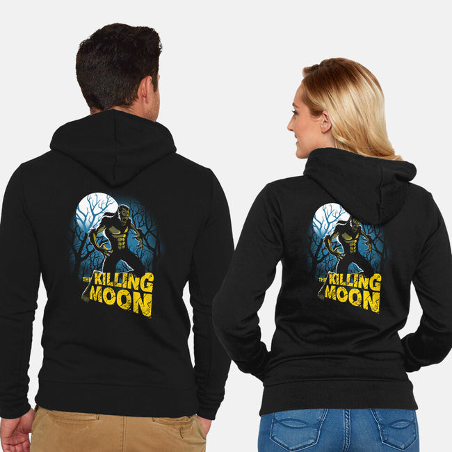 Killing Moon-Unisex-Zip-Up-Sweatshirt-Roni Nucleart