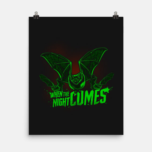 Night Flight-None-Matte-Poster-Roni Nucleart