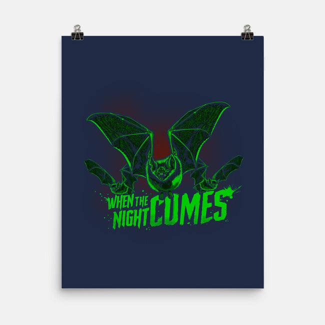 Night Flight-None-Matte-Poster-Roni Nucleart