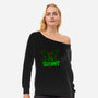 Night Flight-Womens-Off Shoulder-Sweatshirt-Roni Nucleart