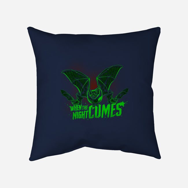 Night Flight-None-Removable Cover w Insert-Throw Pillow-Roni Nucleart