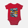Fast And Curious Cars-Baby-Basic-Onesie-Roni Nucleart