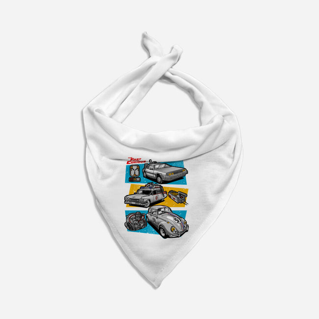 Fast And Curious Cars-Dog-Bandana-Pet Collar-Roni Nucleart