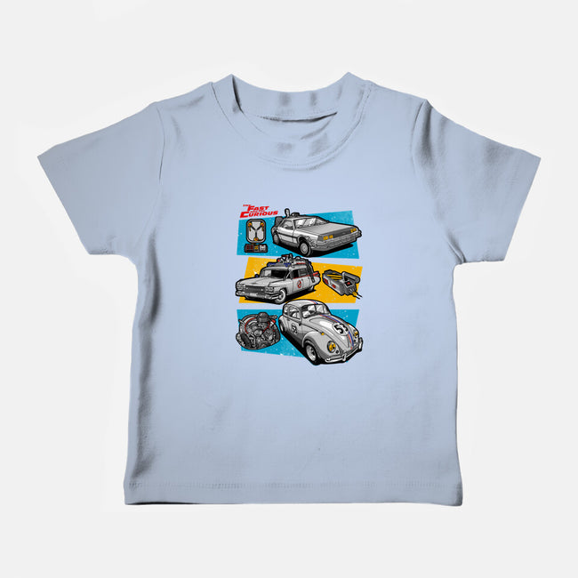 Fast And Curious Cars-Baby-Basic-Tee-Roni Nucleart