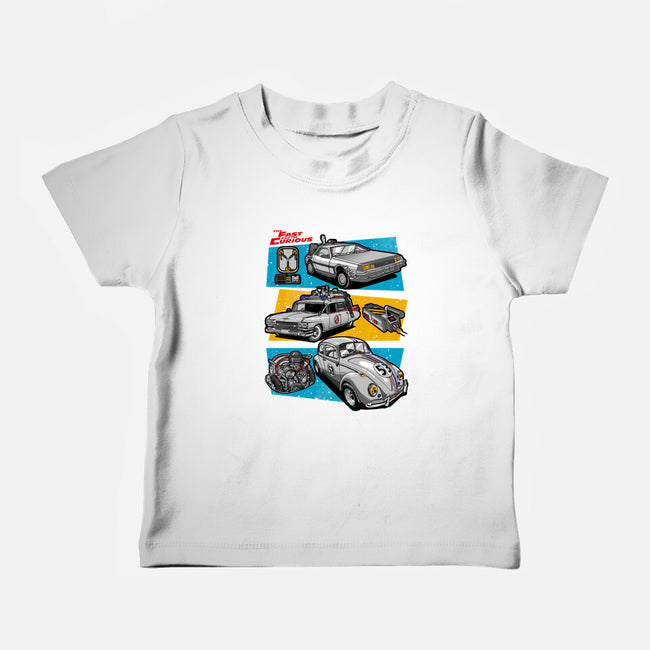 Fast And Curious Cars-Baby-Basic-Tee-Roni Nucleart