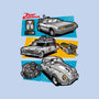 Fast And Curious Cars-None-Glossy-Sticker-Roni Nucleart