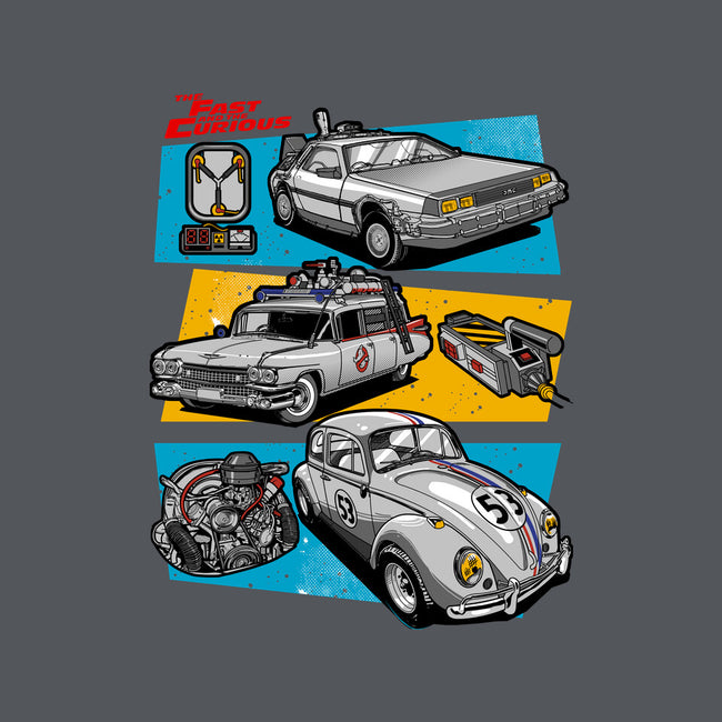 Fast And Curious Cars-Unisex-Crew Neck-Sweatshirt-Roni Nucleart