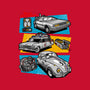 Fast And Curious Cars-None-Glossy-Sticker-Roni Nucleart