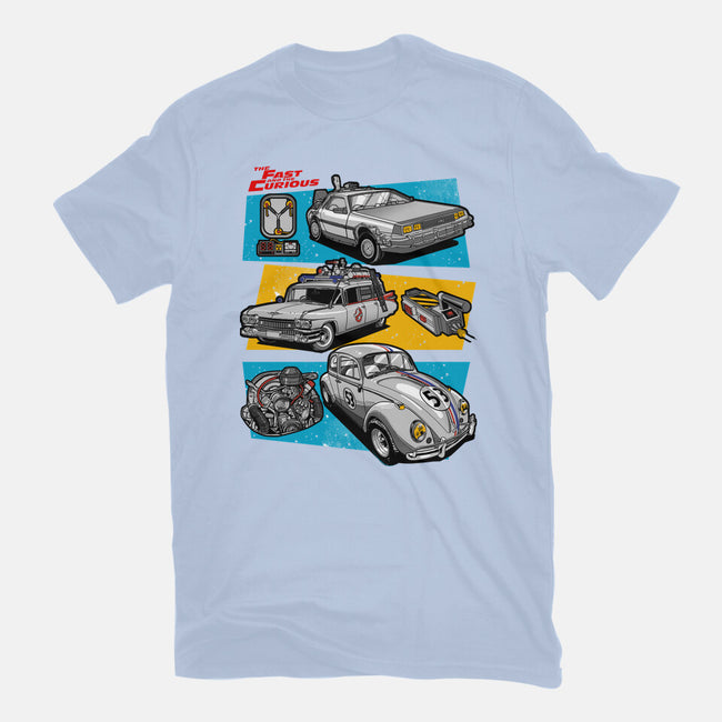 Fast And Curious Cars-Womens-Fitted-Tee-Roni Nucleart