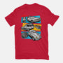 Fast And Curious Cars-Mens-Premium-Tee-Roni Nucleart