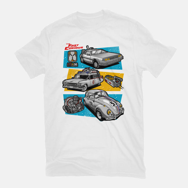 Fast And Curious Cars-Womens-Basic-Tee-Roni Nucleart