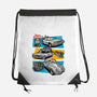 Fast And Curious Cars-None-Drawstring-Bag-Roni Nucleart