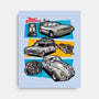 Fast And Curious Cars-None-Stretched-Canvas-Roni Nucleart