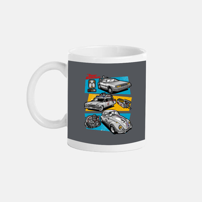 Fast And Curious Cars-None-Mug-Drinkware-Roni Nucleart