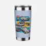 Fast And Curious Cars-None-Stainless Steel Tumbler-Drinkware-Roni Nucleart