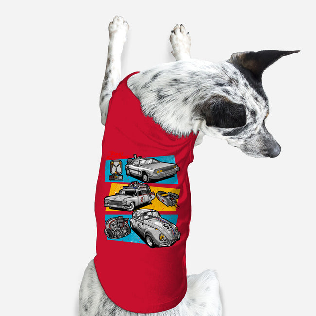 Fast And Curious Cars-Dog-Basic-Pet Tank-Roni Nucleart