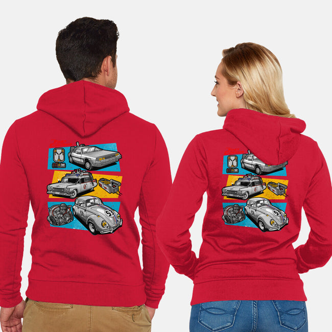 Fast And Curious Cars-Unisex-Zip-Up-Sweatshirt-Roni Nucleart