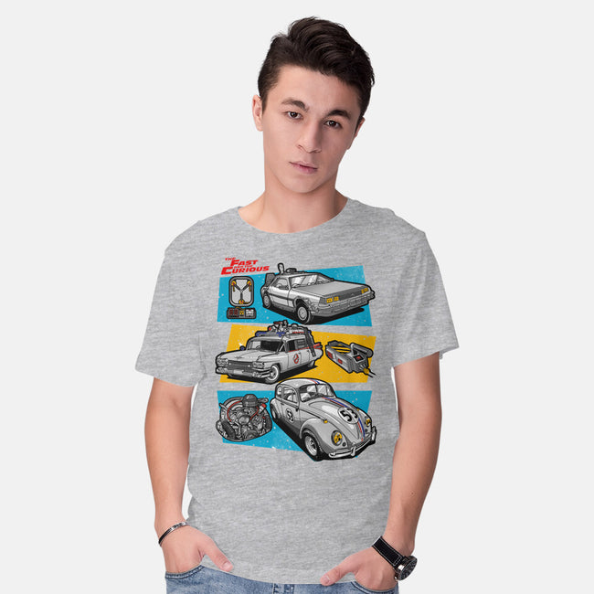 Fast And Curious Cars-Mens-Basic-Tee-Roni Nucleart