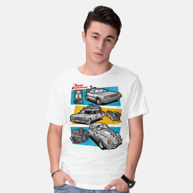 Fast And Curious Cars-Mens-Basic-Tee-Roni Nucleart