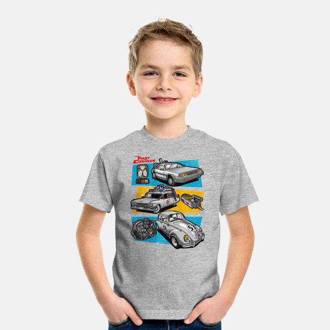 Fast And Curious Cars-Youth-Basic-Tee-Roni Nucleart