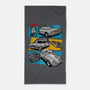 Fast And Curious Cars-None-Beach-Towel-Roni Nucleart