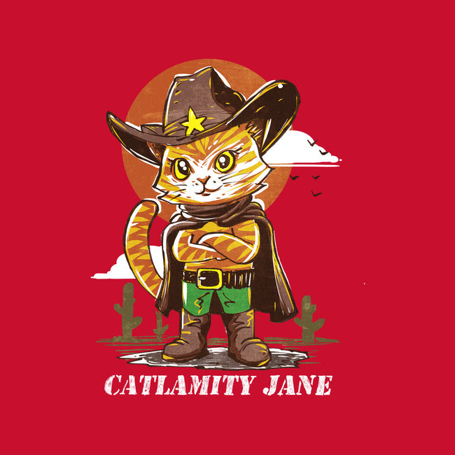 Catlamity Jane-None-Removable Cover w Insert-Throw Pillow-kharmazero