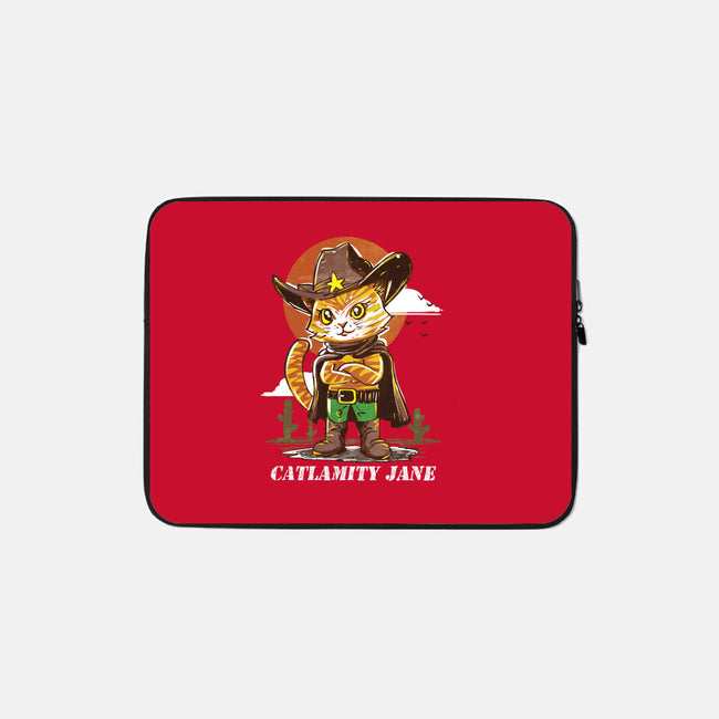 Catlamity Jane-None-Zippered-Laptop Sleeve-kharmazero