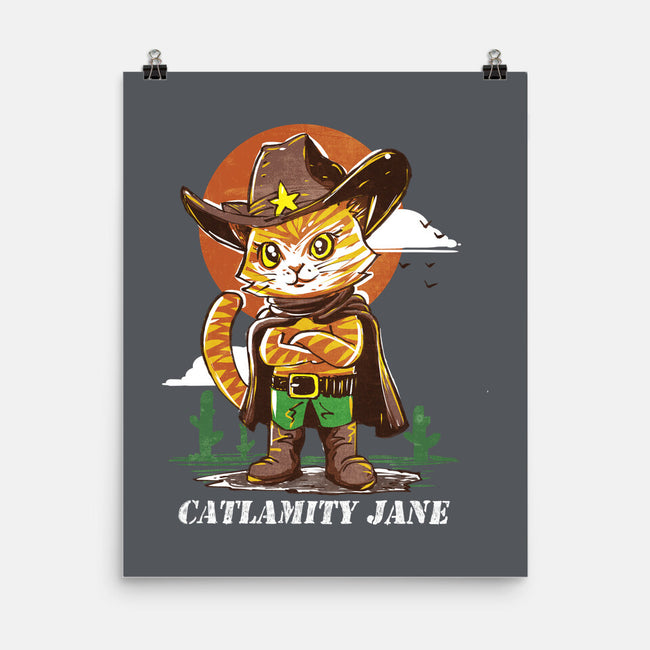 Catlamity Jane-None-Matte-Poster-kharmazero
