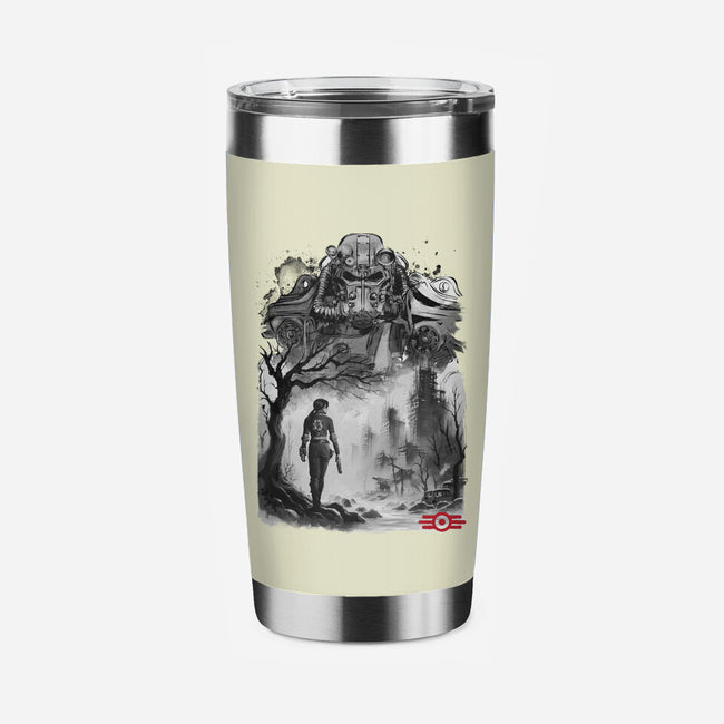 Welcome To The Wasteland-None-Stainless Steel Tumbler-Drinkware-DrMonekers