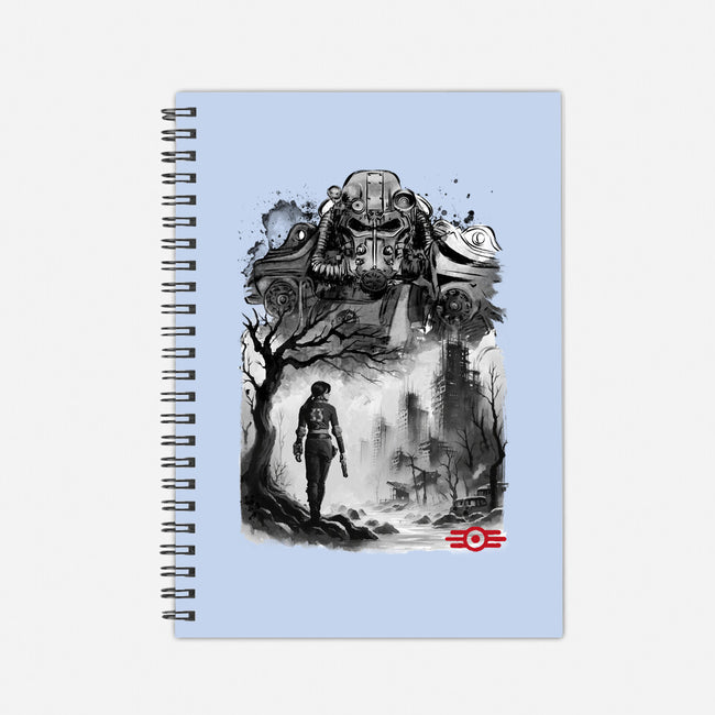 Welcome To The Wasteland-None-Dot Grid-Notebook-DrMonekers