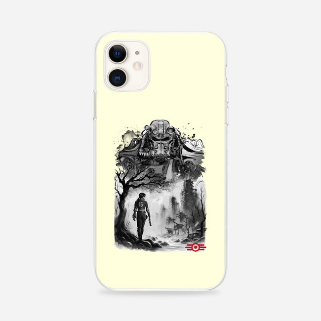 Welcome To The Wasteland-iPhone-Snap-Phone Case-DrMonekers